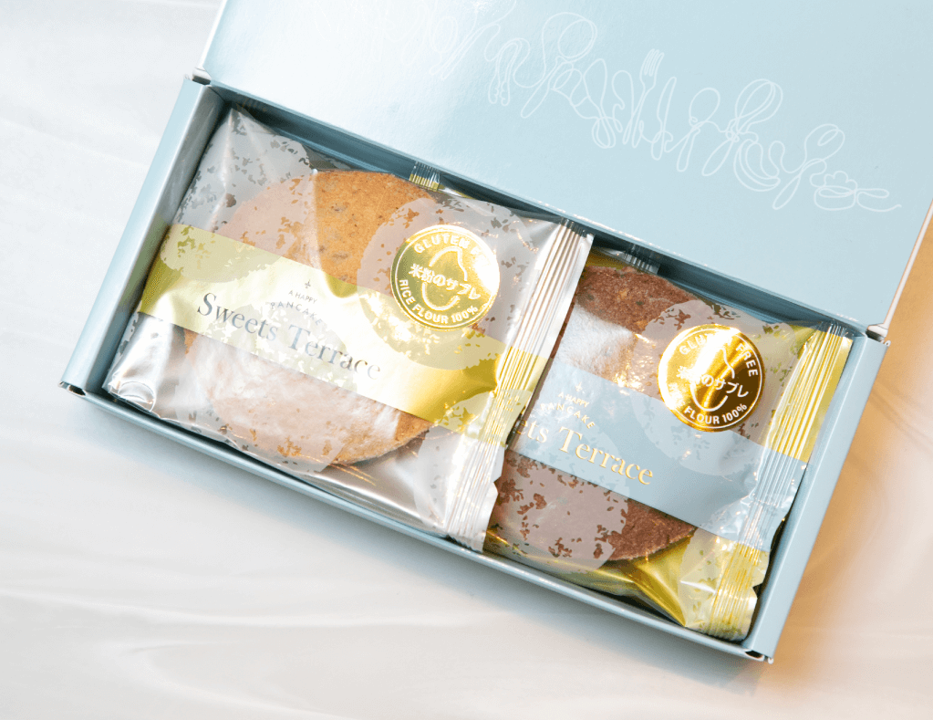 幸せの米粉サブレ